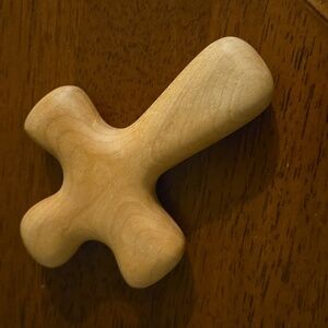 Wooden cross handmade handcrafted decor art accent light tan smooth Faith Lovr